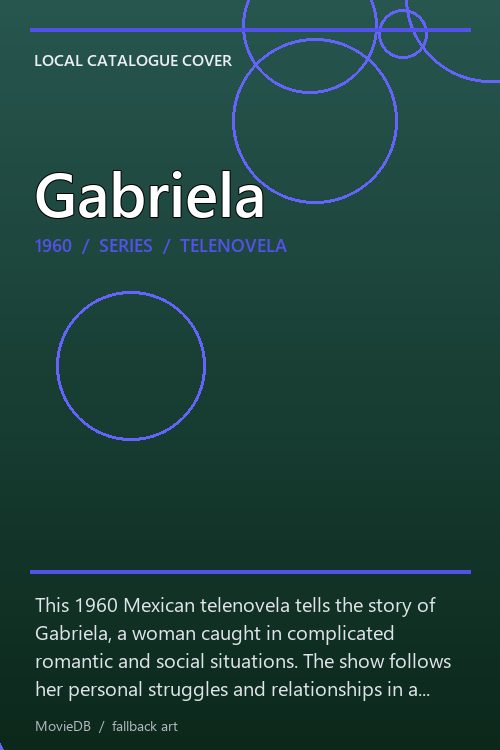 Gabriela poster