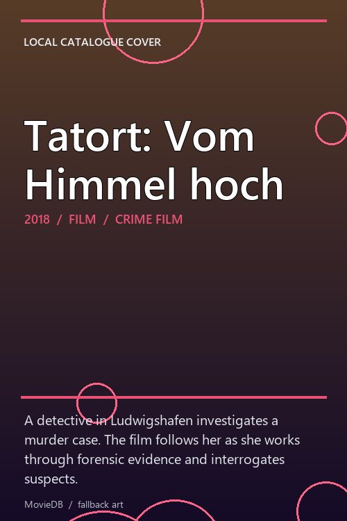 Tatort: Vom Himmel hoch poster