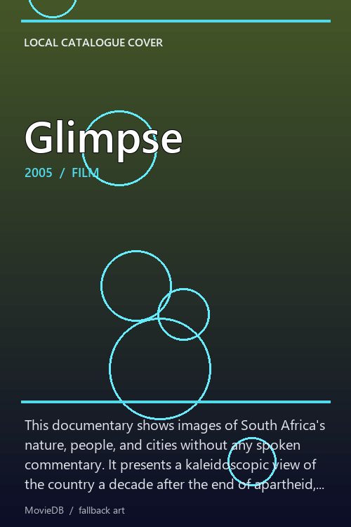 Glimpse poster