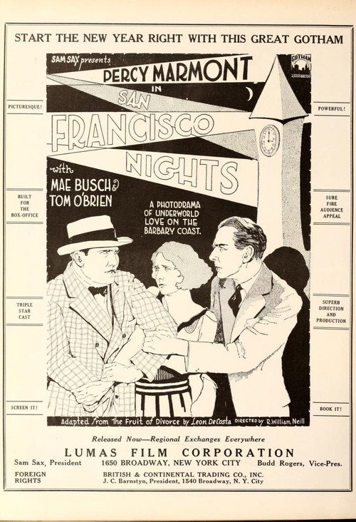 San Francisco Nights poster