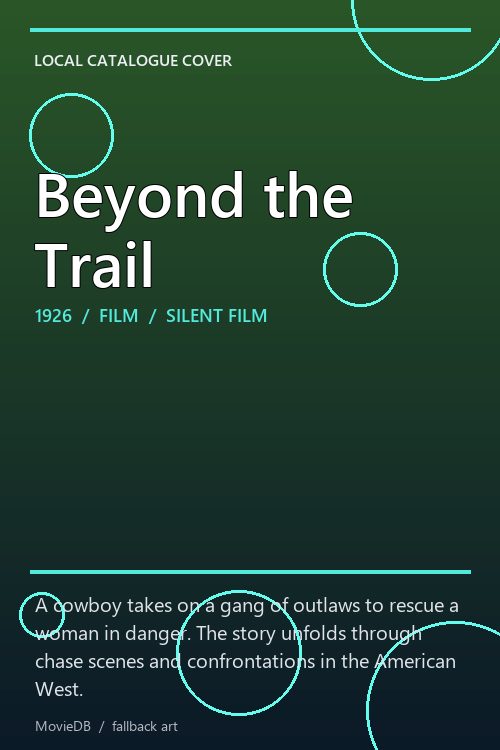 Beyond the Trail poster
