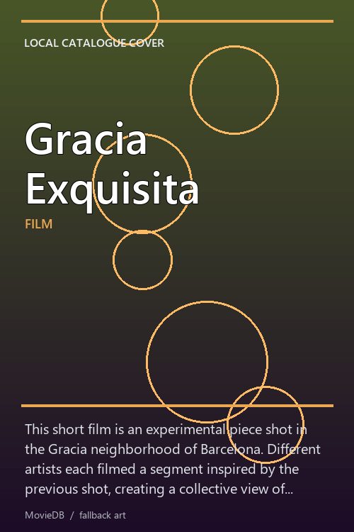 Gracia Exquisita poster