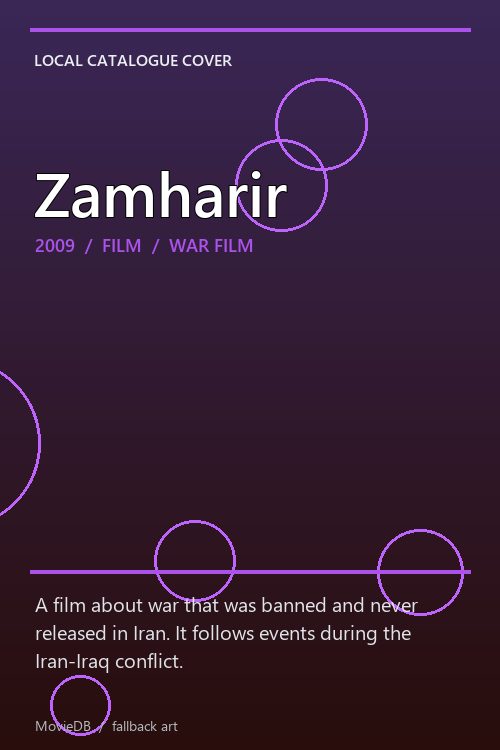 Zamharir poster