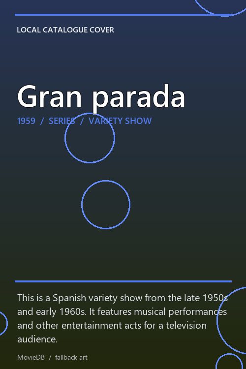 Gran parada poster