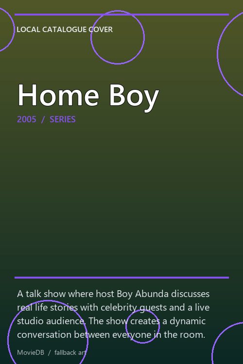 Home Boy poster
