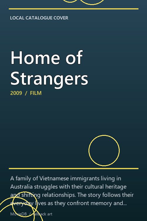 Home of Strangers poster