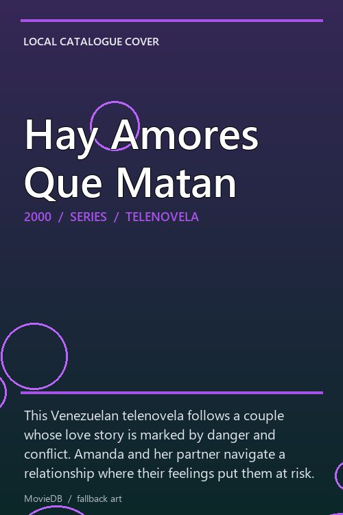 Hay Amores Que Matan poster