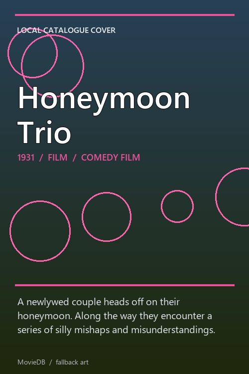 Honeymoon Trio poster