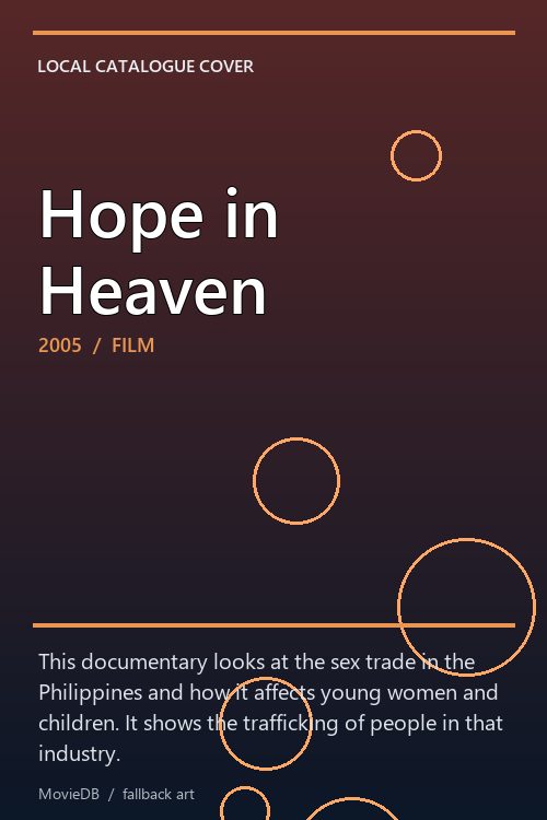 Hope in Heaven poster