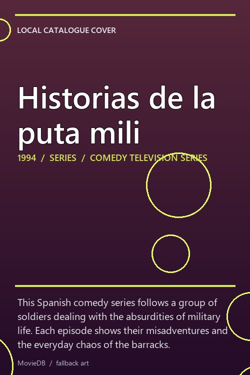 Historias de la puta mili poster