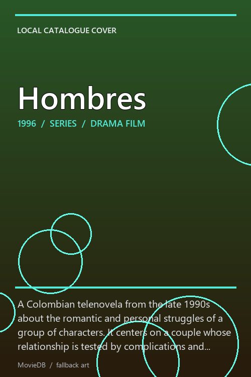 Hombres poster