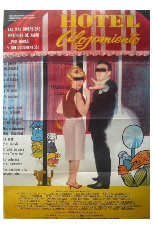 Hotel alojamiento poster