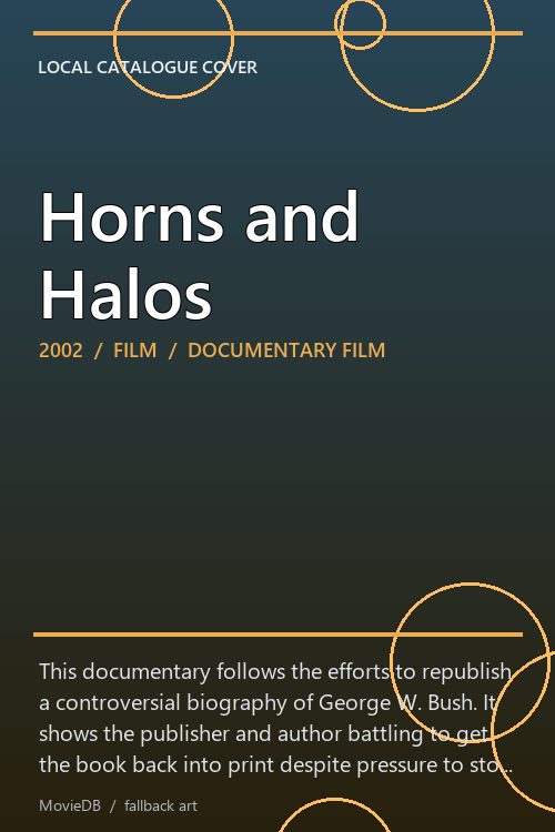 Horns and Halos poster