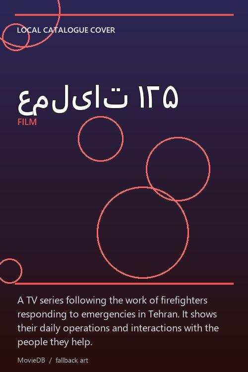 عملیات ۱۲۵ poster