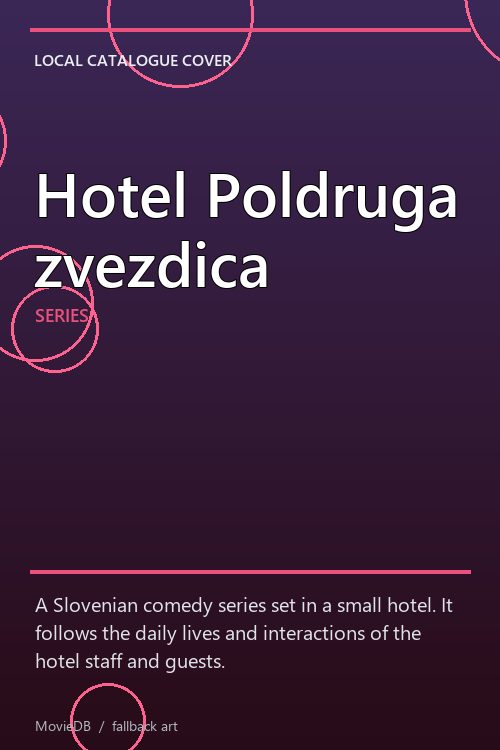Hotel Poldruga zvezdica poster