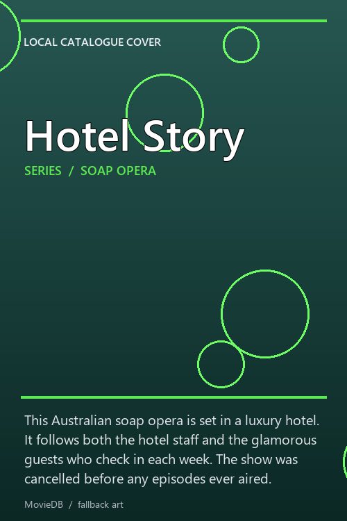 Hotel Story poster