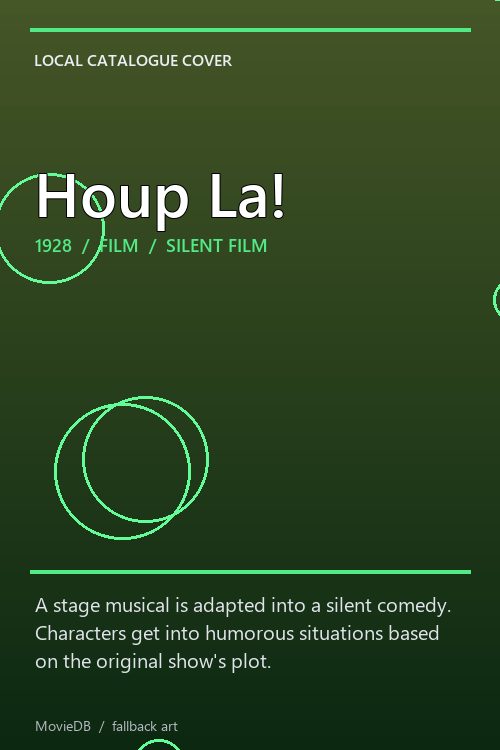 Houp La! poster
