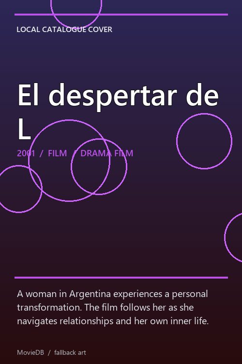 El despertar de L poster