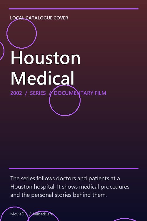 Houston Medical poster