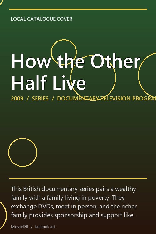 How the Other Half Live poster