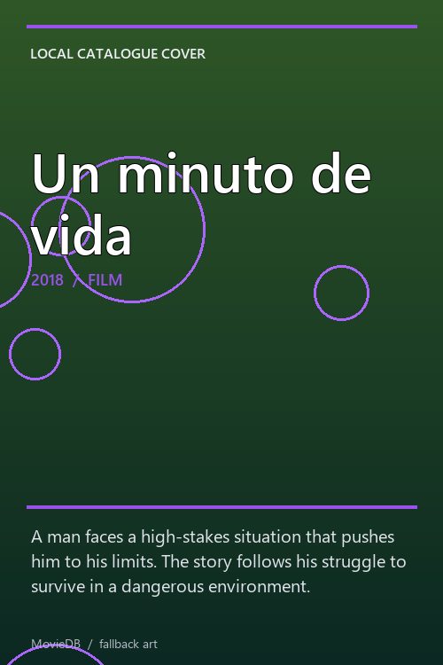 Un minuto de vida poster