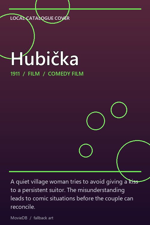 Hubička poster