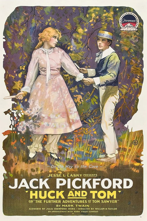 Huck and Tom poster
