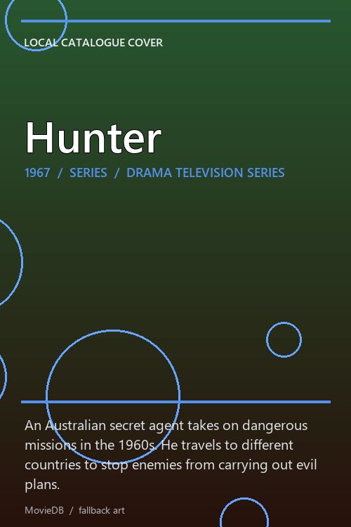 Hunter poster