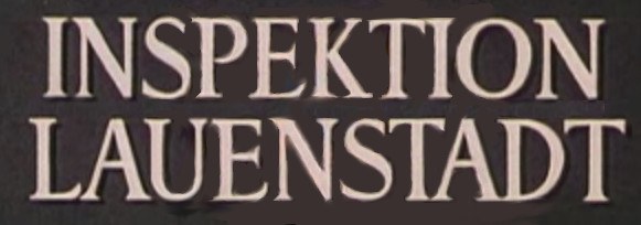 Inspektion Lauenstadt poster