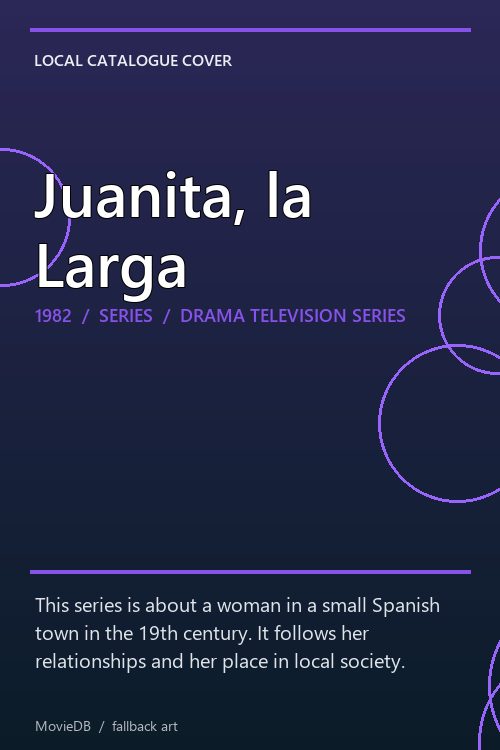 Juanita, la Larga poster