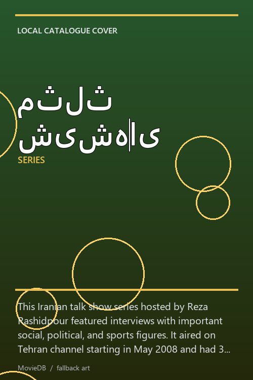 مثلث شیشهای poster