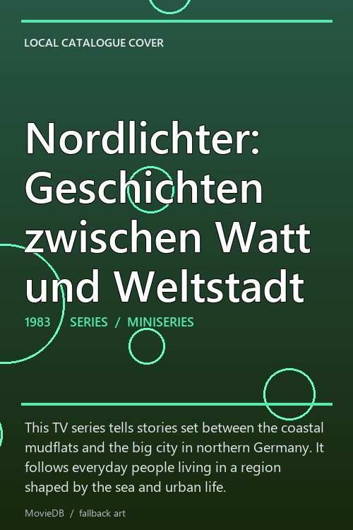 Nordlichter: Geschichten zwischen Watt und Weltstadt poster