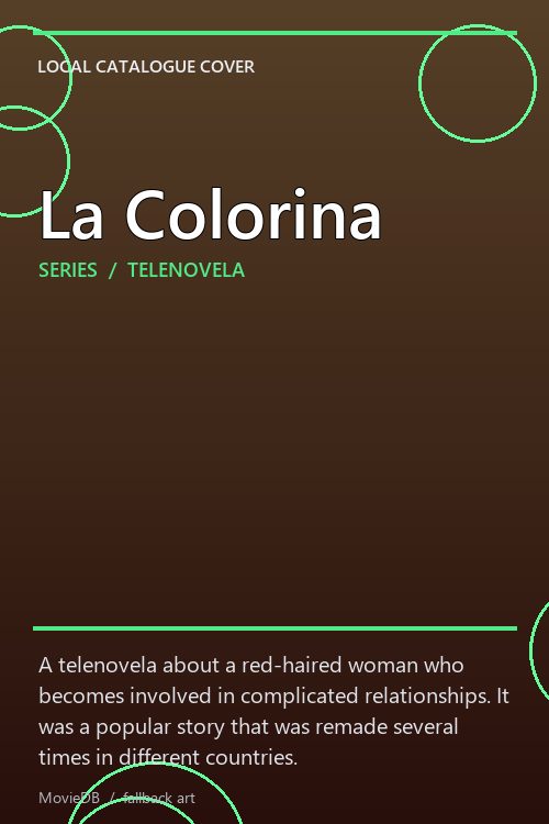 La Colorina poster