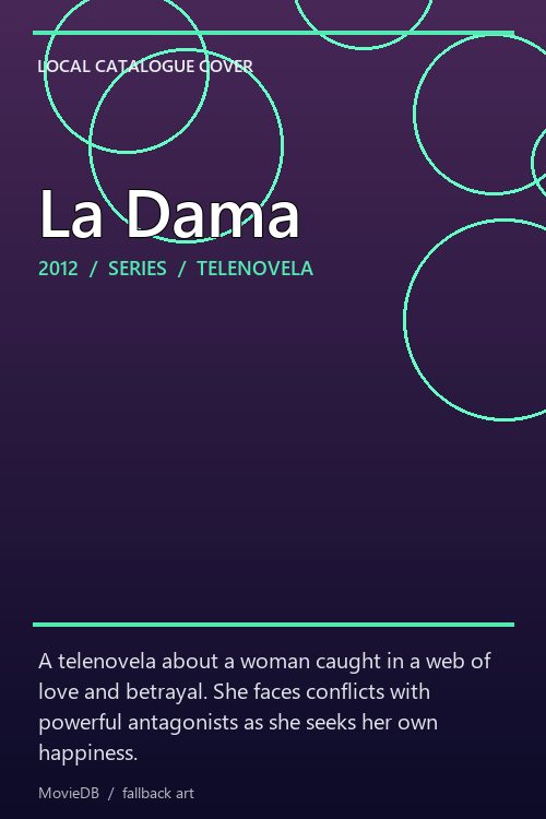 La Dama poster