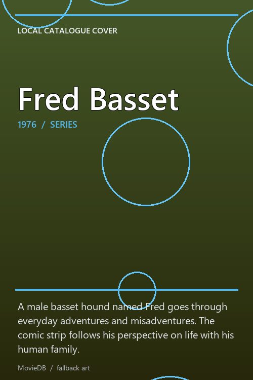 Fred Basset poster
