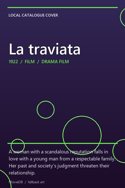 La traviata poster