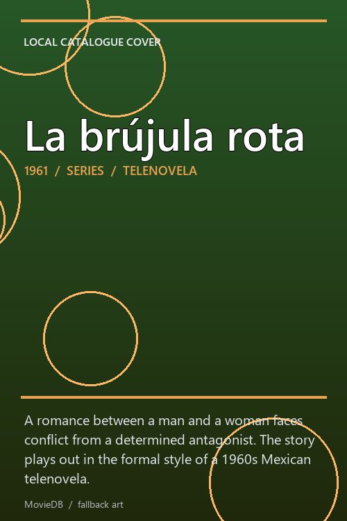 La brújula rota poster