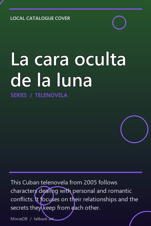 La cara oculta de la luna poster