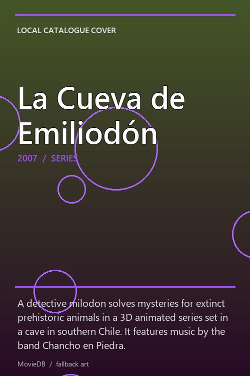 La Cueva de Emiliodón poster