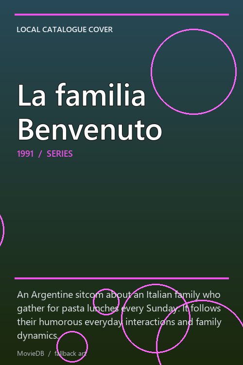 La familia Benvenuto poster