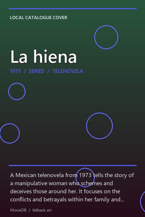 La hiena poster