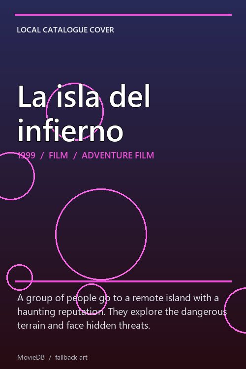 La isla del infierno poster