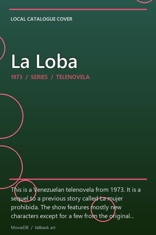 La Loba poster