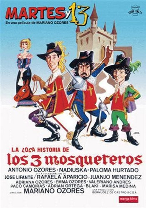 The Crazy Story of the Three Musketeers poster