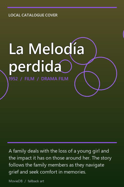 La Melodía perdida poster
