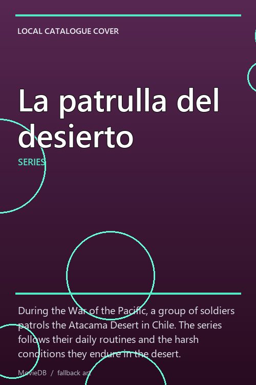 La patrulla del desierto poster