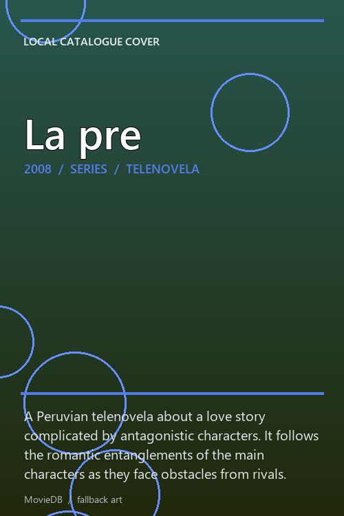 La pre poster