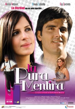 La pura mentira poster