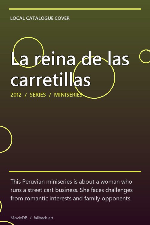 La reina de las carretillas poster
