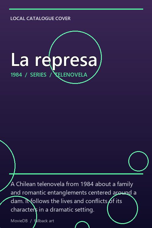 La represa poster